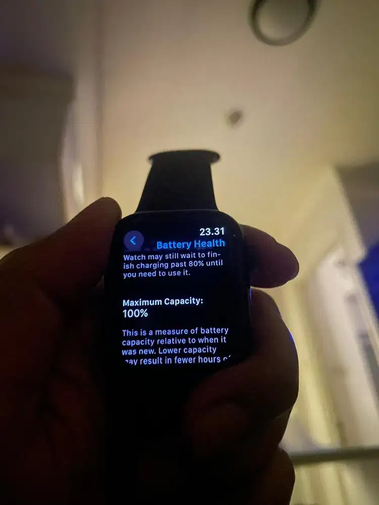 Dijual segera apple watch series 10 GPS 42 mm Jet Black