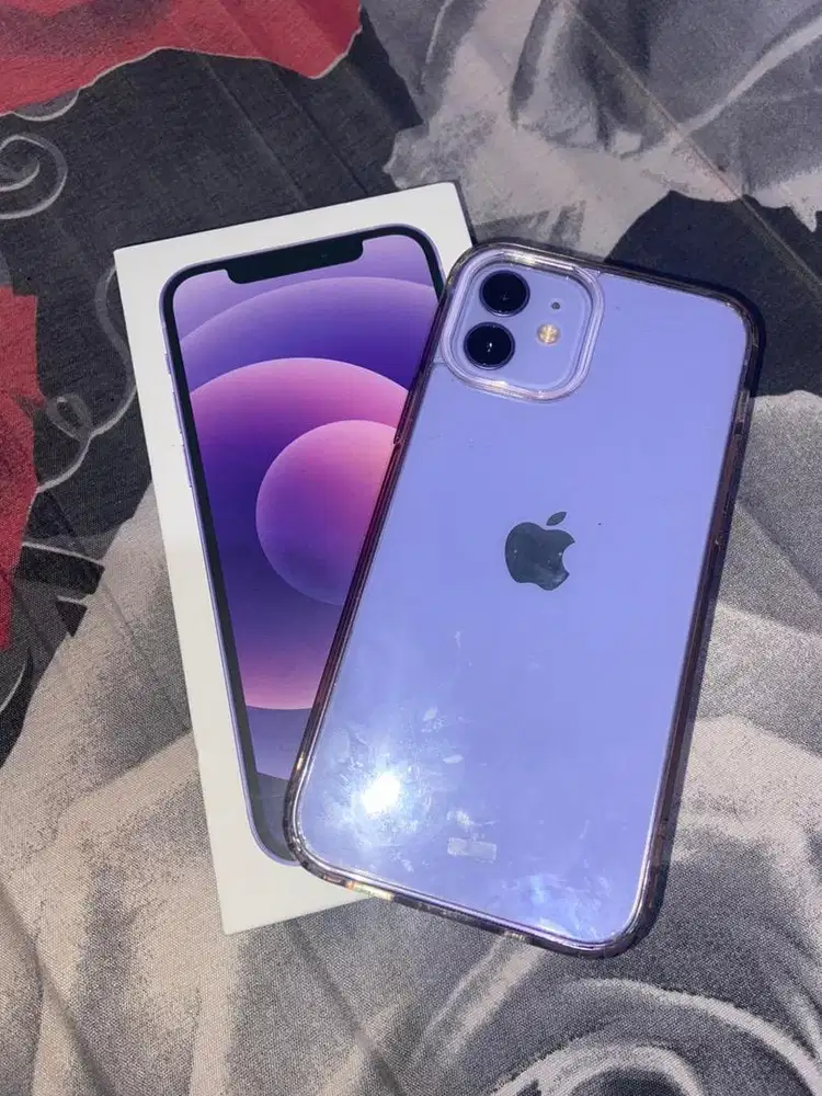 Jual iphone 12 ungu