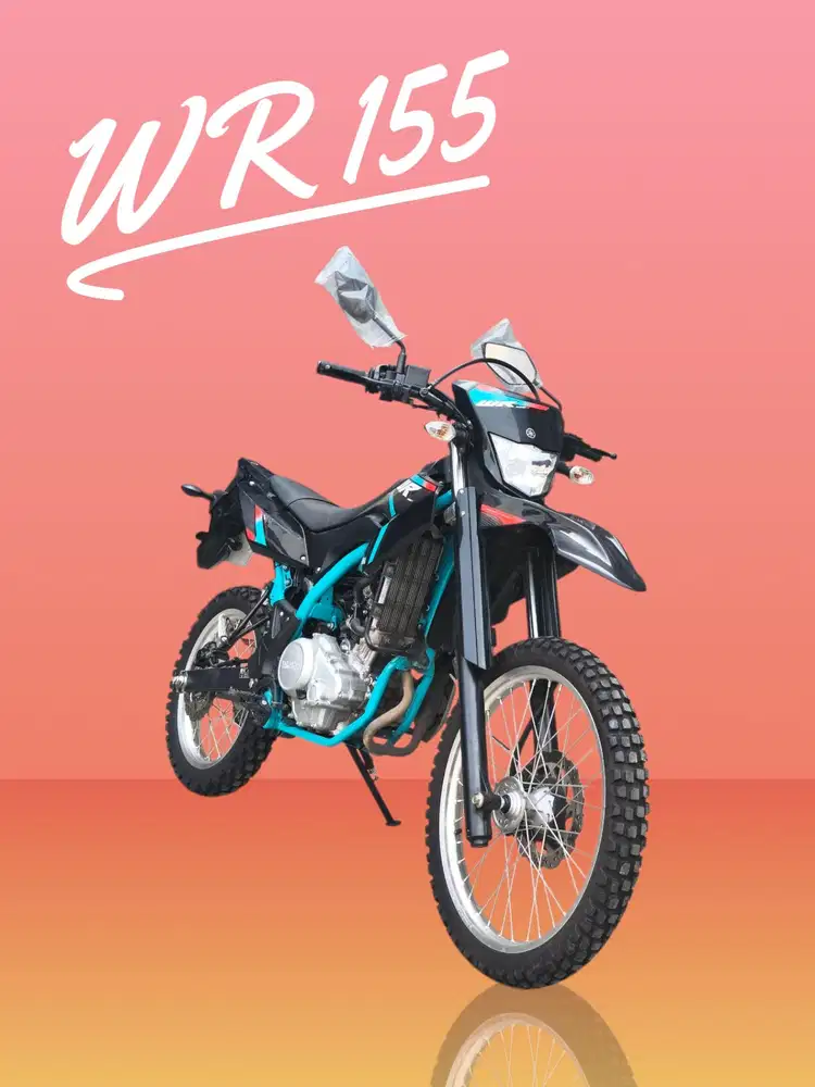 Km 1600 spt baru Yamaha WR155 (Bi jelek ktp luar bs kredit klx wr 155