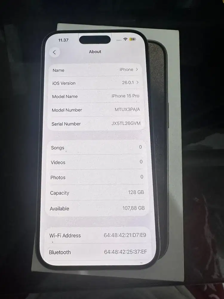 iPhone 15 Pro 128GB (ibox)