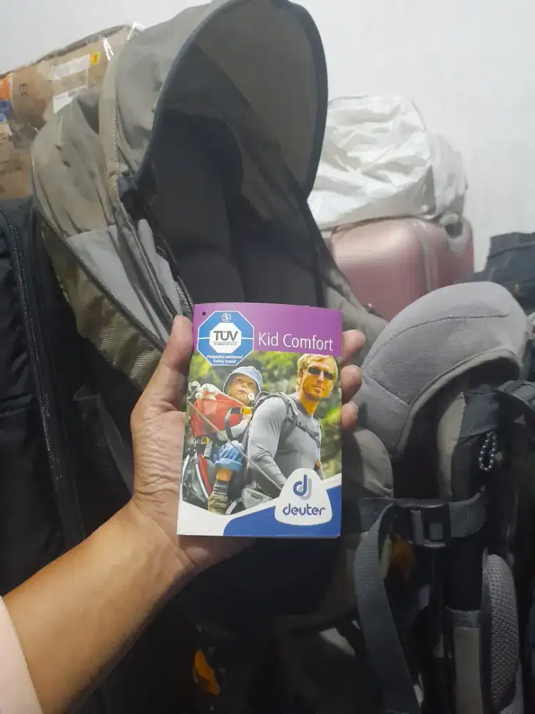 Deuter Kid Comfort III gendongan baby anak gunung Like New
