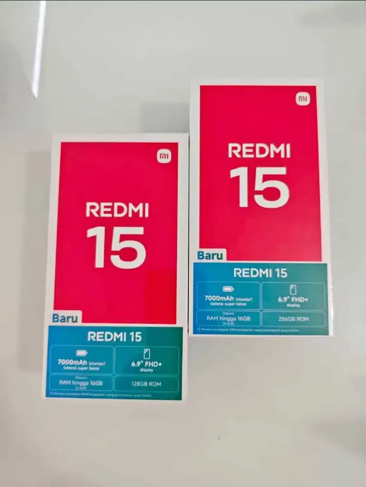 PROMO LUDES REDMI 15 8/128