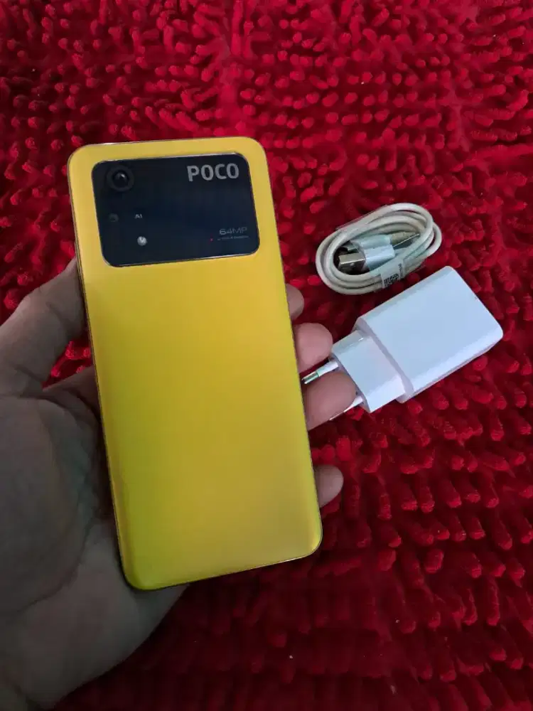 Poco M4 pro NFc ram 8/256 mulusss hp charger