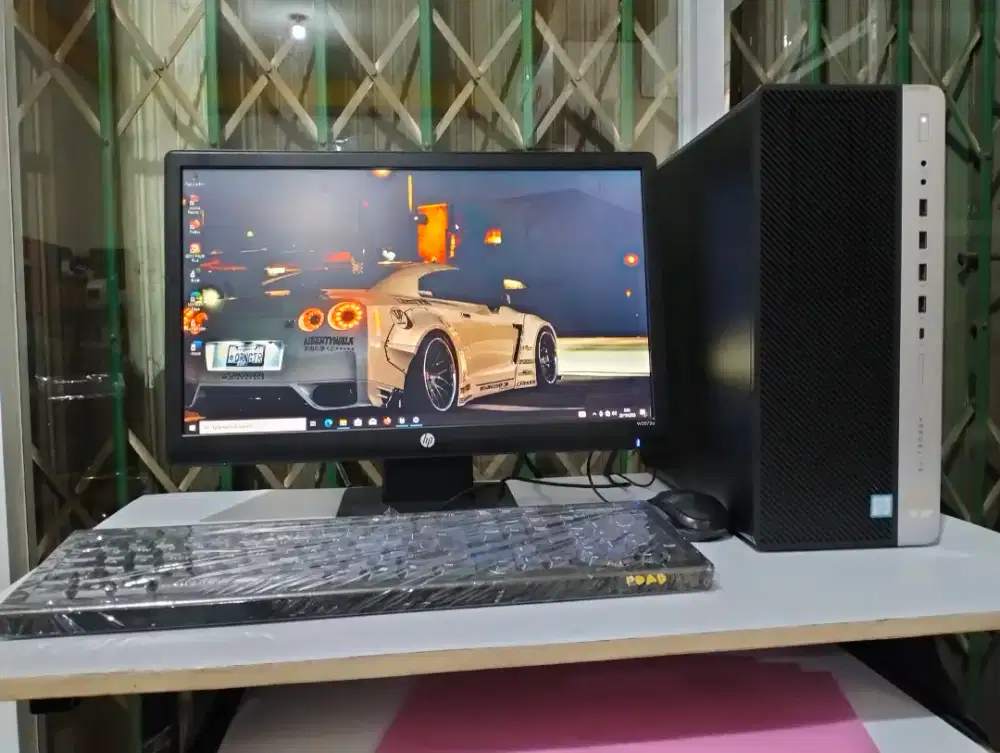 Paket lengkap PC Built Up HP EliteDesk 800 G3 TWR