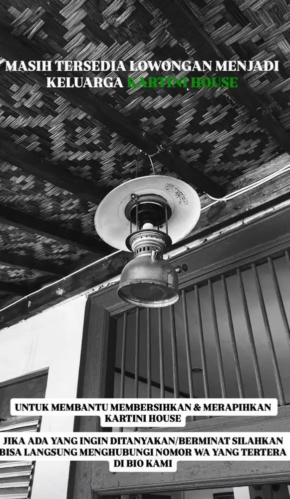 loker bersih bersih kost