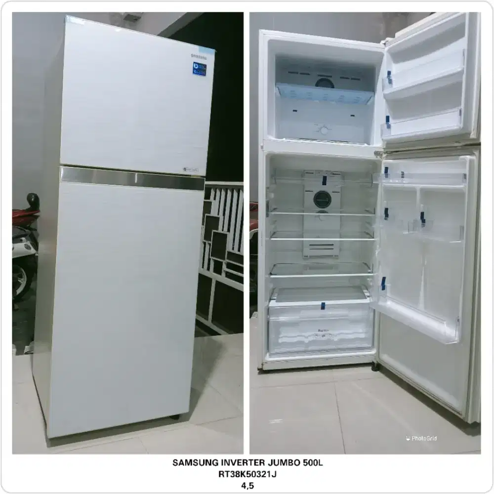Kulkas 2 pintu Jumbo Samsung Inverter