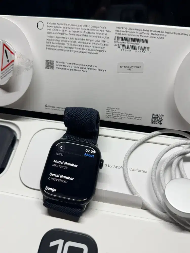 I watch series 10 46mm ibox black