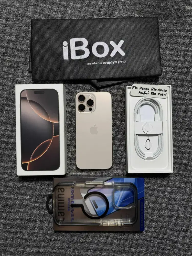 iPhone 16 Pro Max iBox 3 minggu