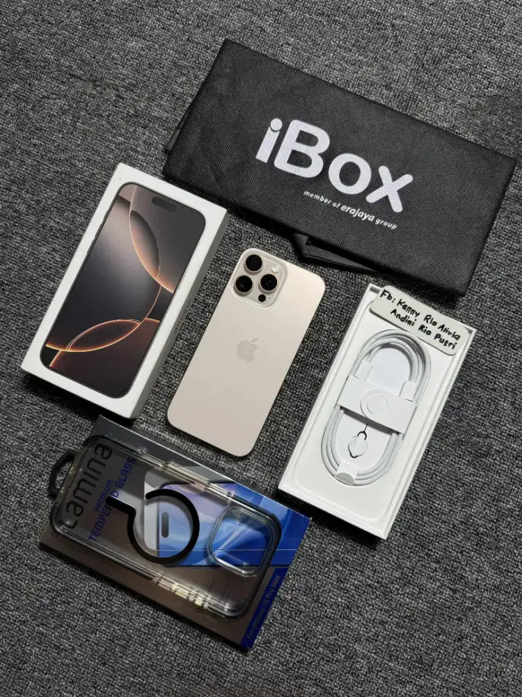 iPhone 16 Promax iBox 3 minggu