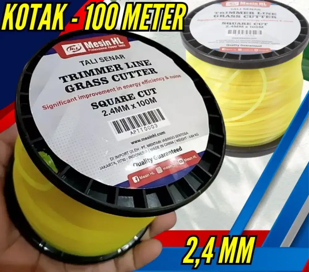 Senar mesin potong rumput 100 meter