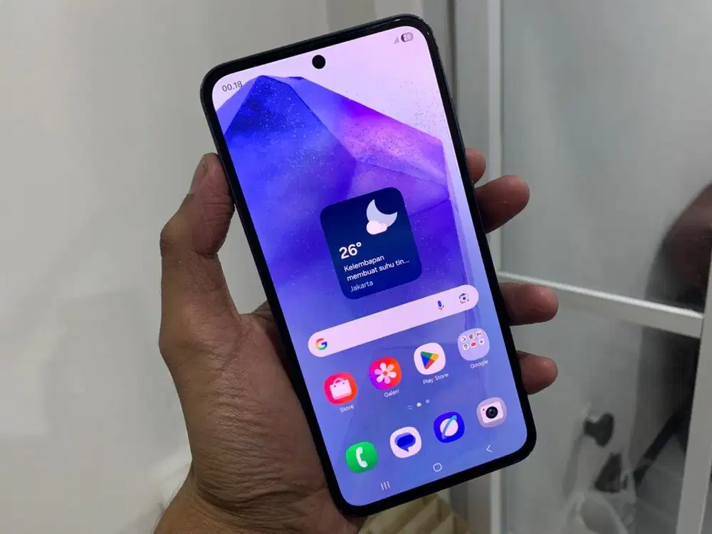 Samsung A55 5G ram 8/256Gb normal segel perawan no minus
