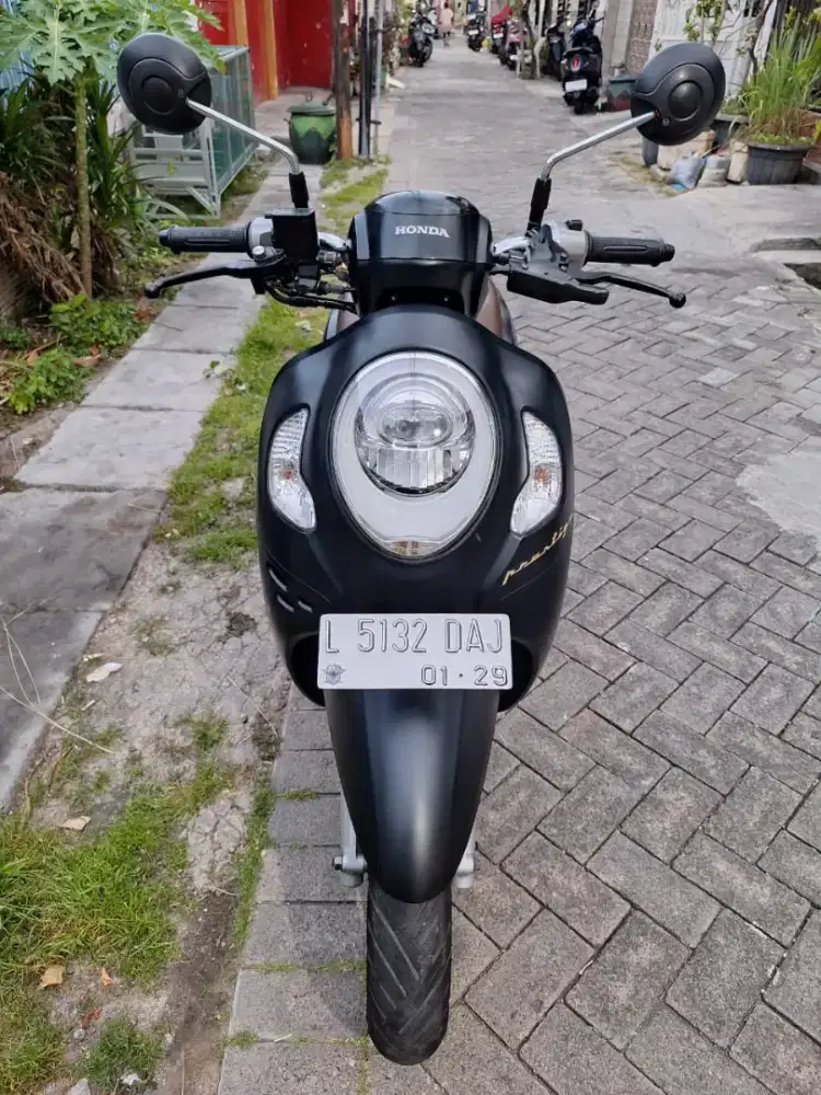 Jual scoopy keyless pmk 2024 istimewa siap pakai samsat kdg cowek
