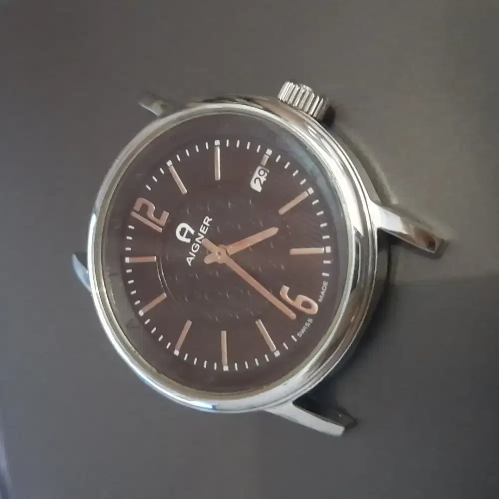 Jam Tangan Pria Quartz Swiss Made Aigner Ori