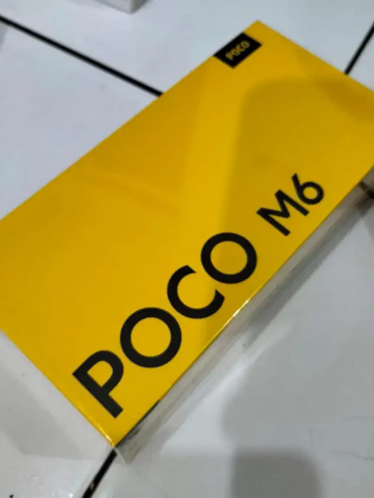 Poco M6 8/256, baru segel dusbox