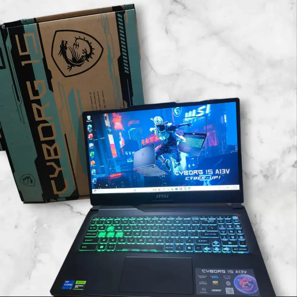 Laptop MSI CYBORG 15 GEN 13 RAM 16Gb SSD 512Gb NVIDIA RTX 4050
