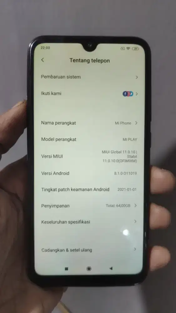 Miplay 4/64 dual SIM 4G