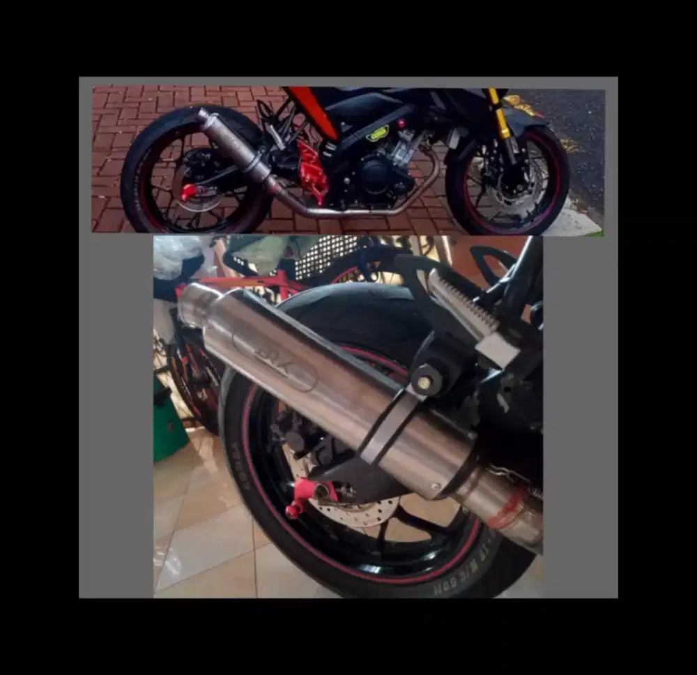 KNALPOT RACING CUSTOM BRX FULLSYSTEM