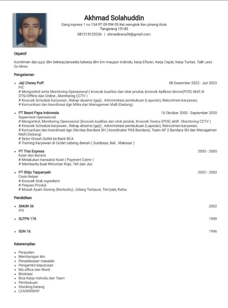 Cari Loker Barokah Dunia Akhirat