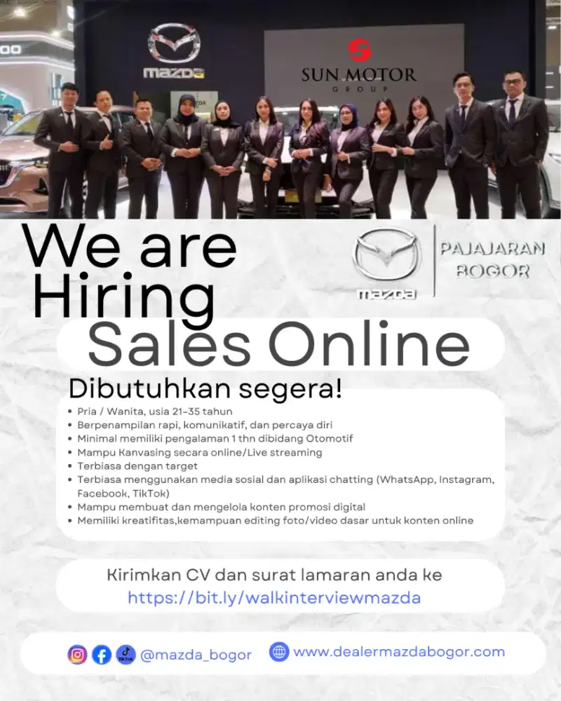 Sales Online Mazda