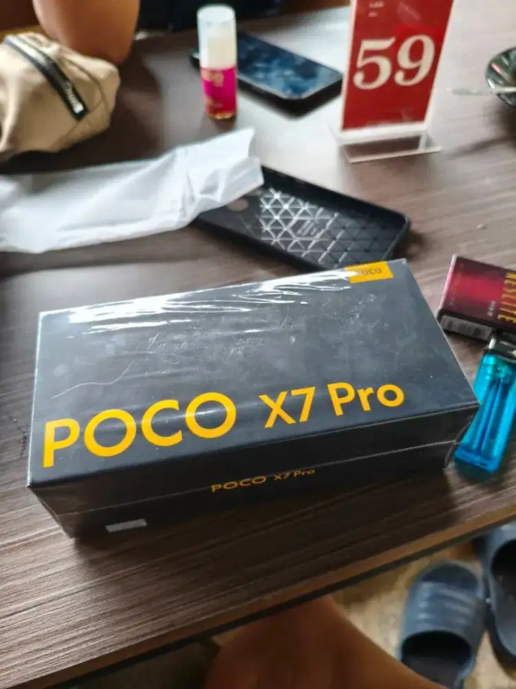 Poco X7 pro 12/512 Hitam Baru buka box