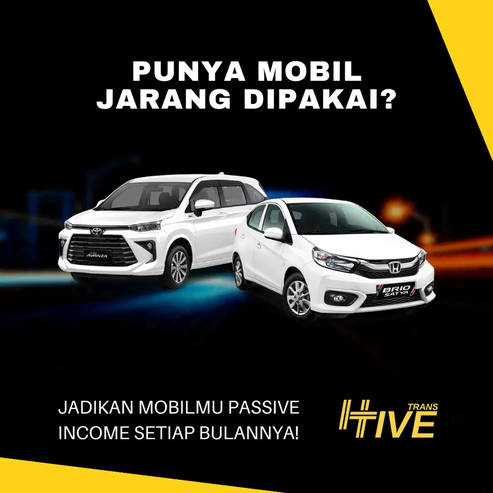 Kerjasama Rental / Titip Sewa Mobil / Rent Car Mitra