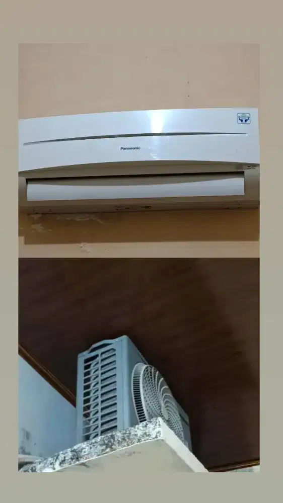 Di jual AC  ukuran 3/4 pk Merk Panasonic