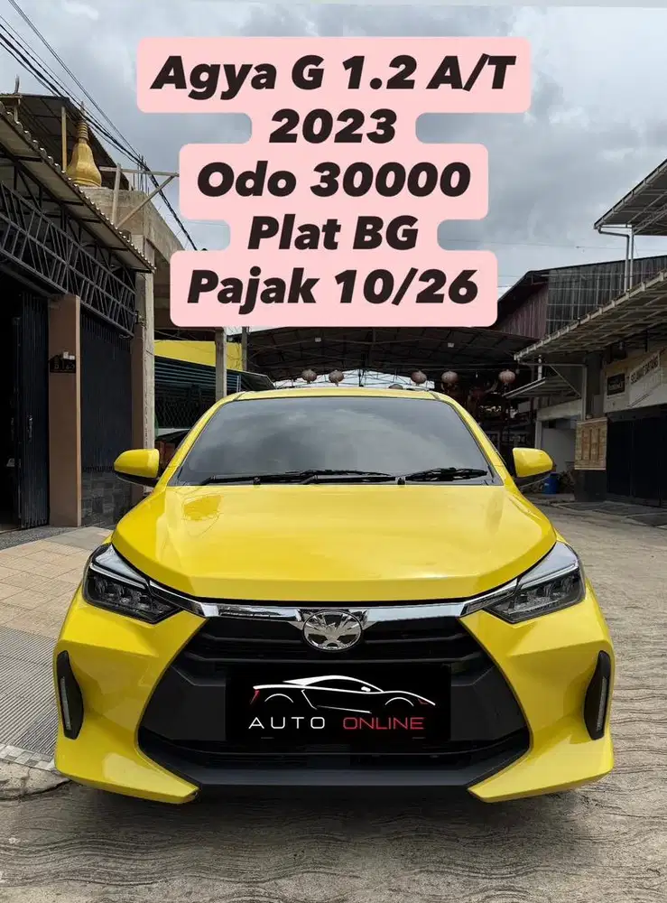 Toyota Agya G A/T 2023