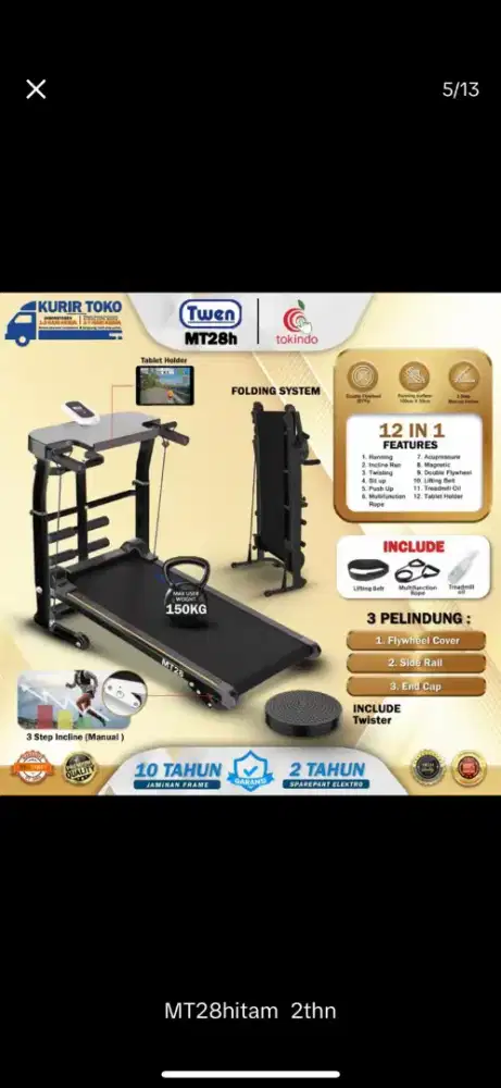 Juat treadmill prelove