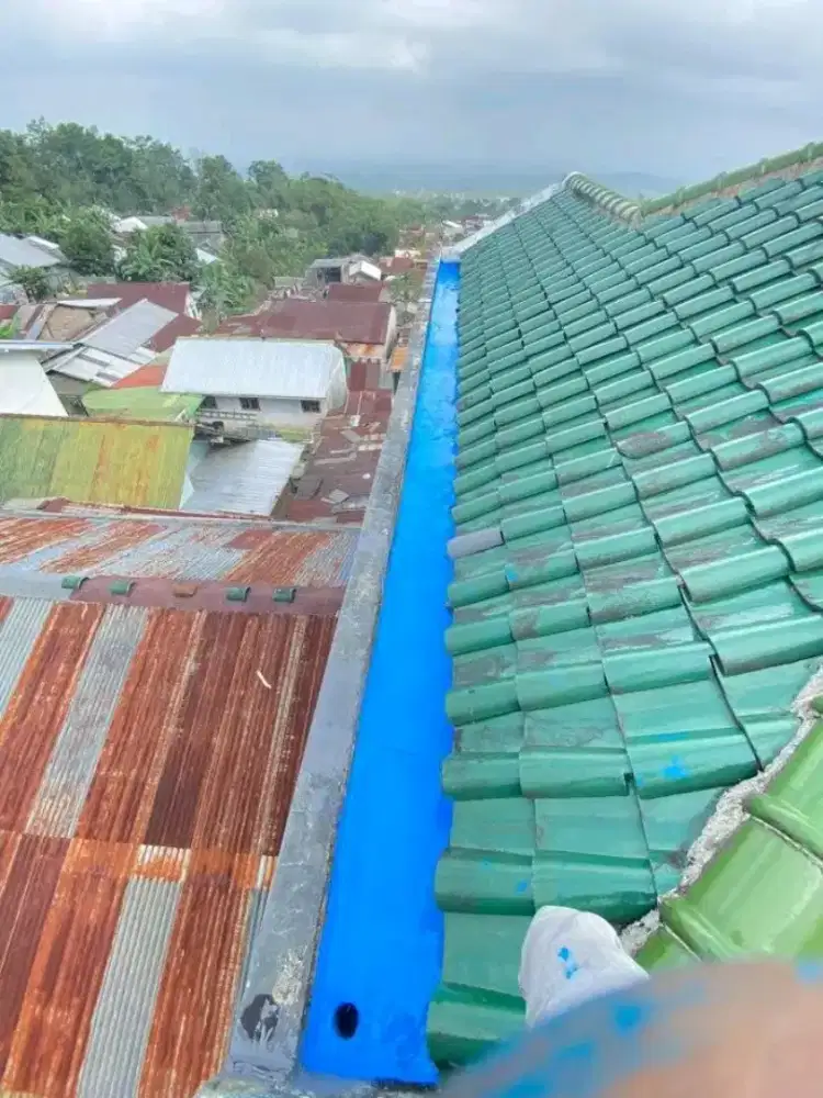 Tukang perbaikan atap bocor dinding dak rembes talang air renovasi