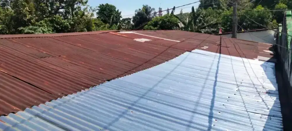 Tukang perbaikan atap bocor dinding dak rembes talang air renovasi DLL