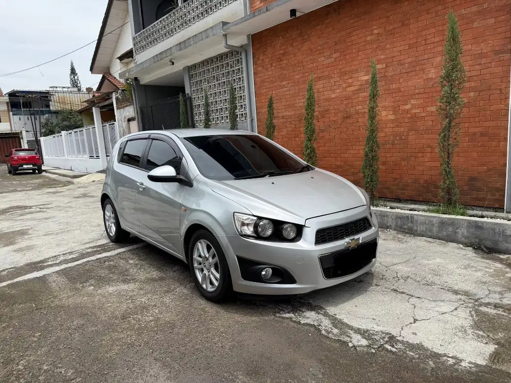 Chevrolet Aveo LT 1.4 matic 2012 silver || 2013