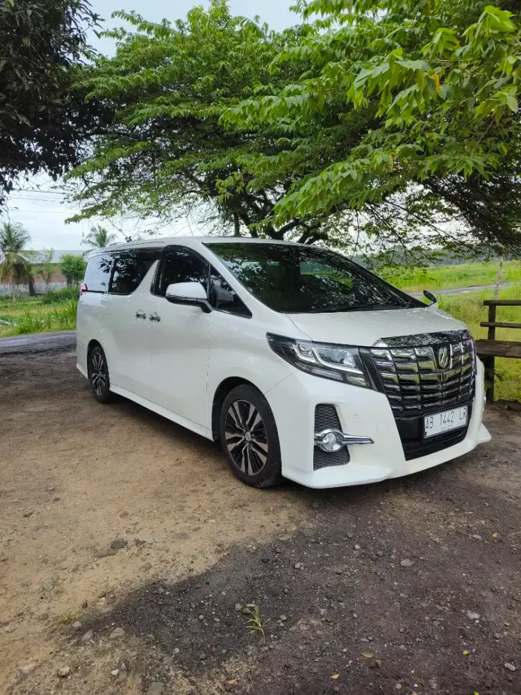 Jual alphard putih transformer