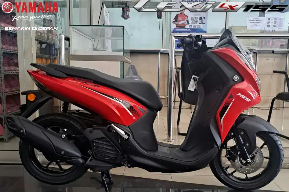 [ Motor Baru ] Lexy lx 155cc vva merah