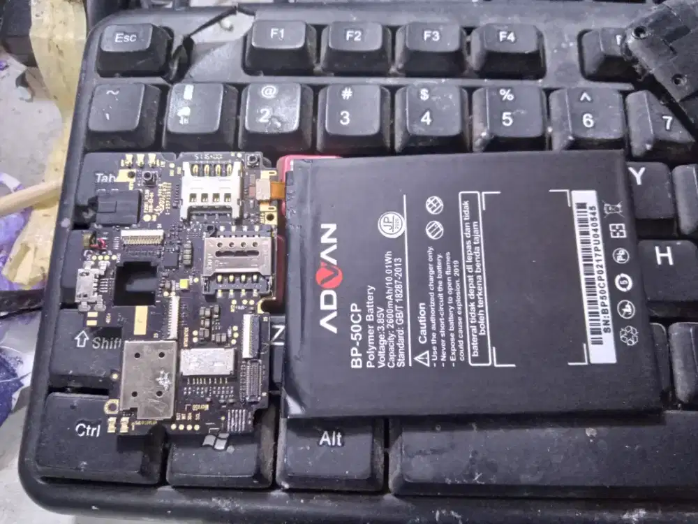 Advan I5e, anggap saja mesinnya rusak