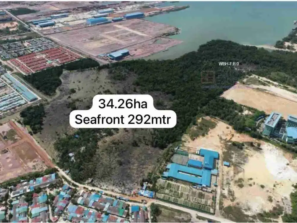 Lahan Shipyard Galangan Kapal Darat dan Laut Batam di Marina Sekupang