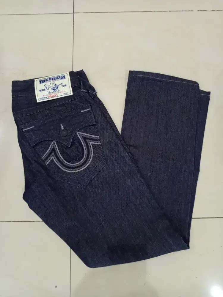 Celana jeans TRUE RELIGION section STRAIGHT size 29 baru