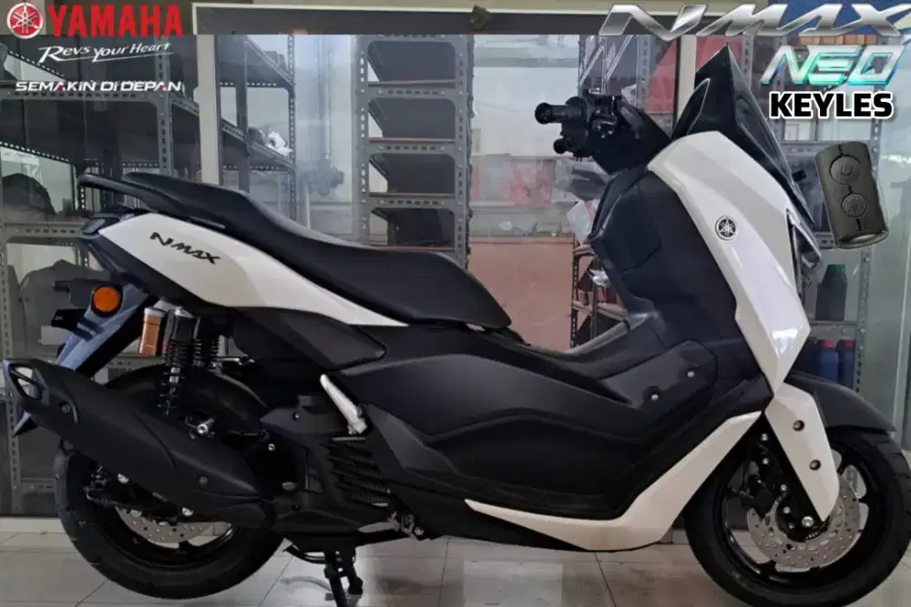 [ Motor Baru ] Nmax neo s keyles putih