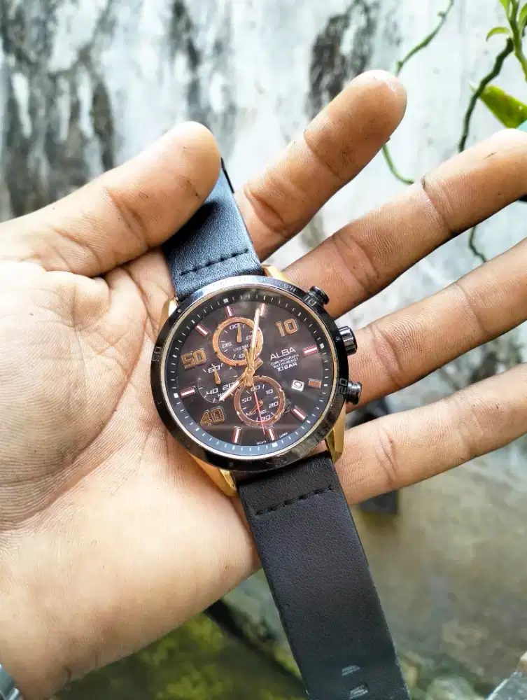 Jam tangan Alba Chronograph