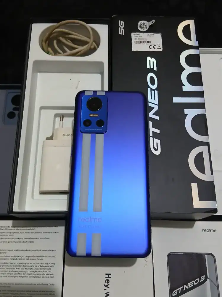 Realme GT Neo 3 5G 8+8/256 Fullset Full Orian Mulusss