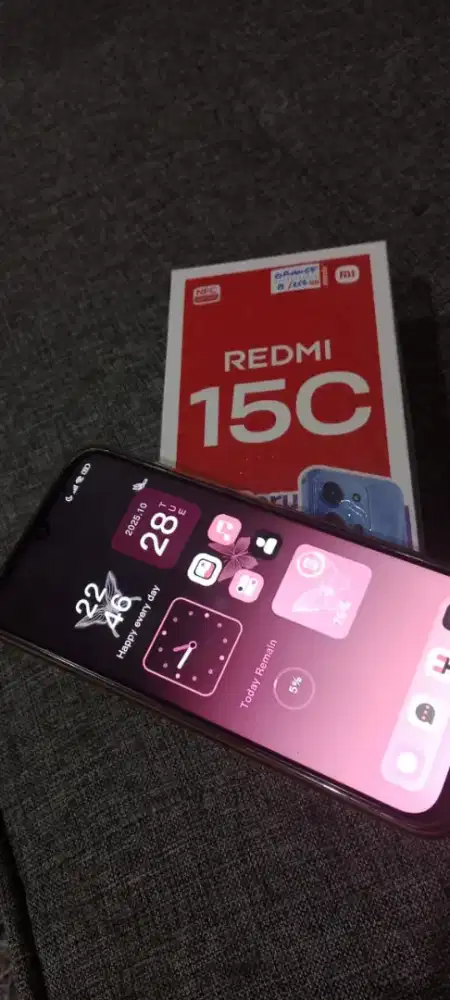 Jual cepat redmi 15c8/256