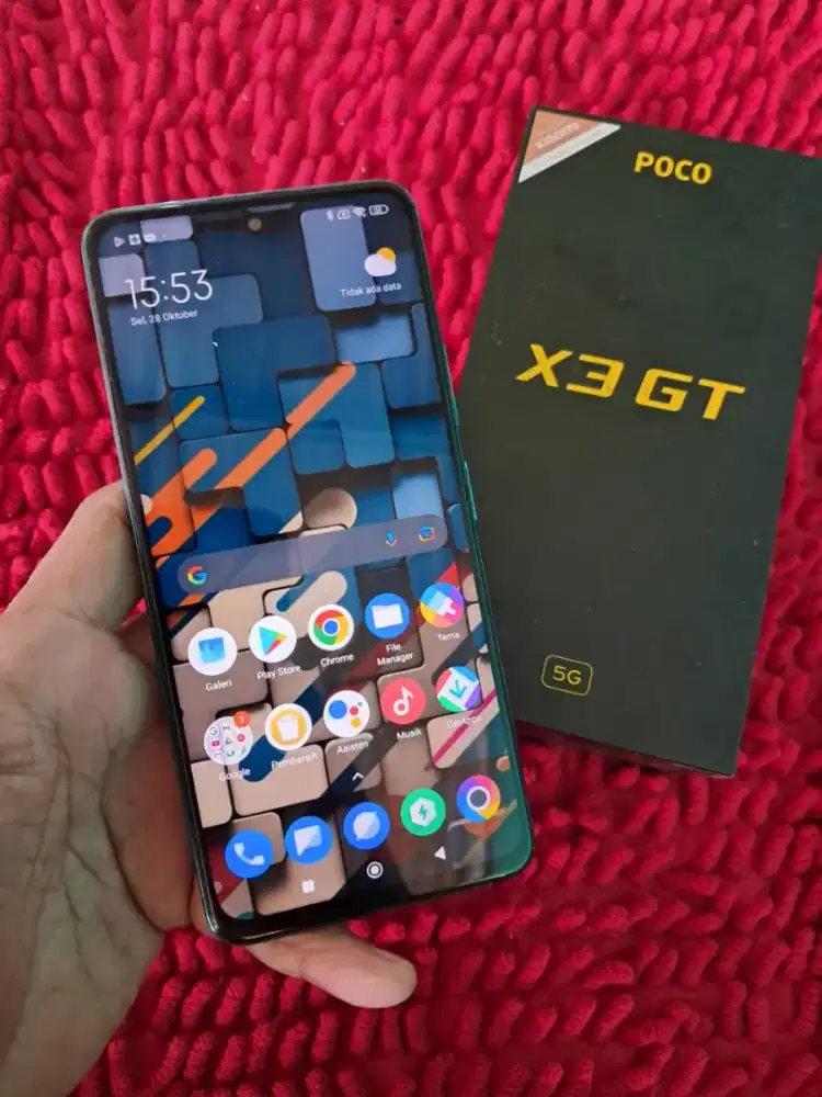 Poco X3 GT 5g ram 8/256 no minus gaming joss