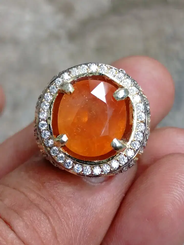 Orange Sapphire Songea Hb