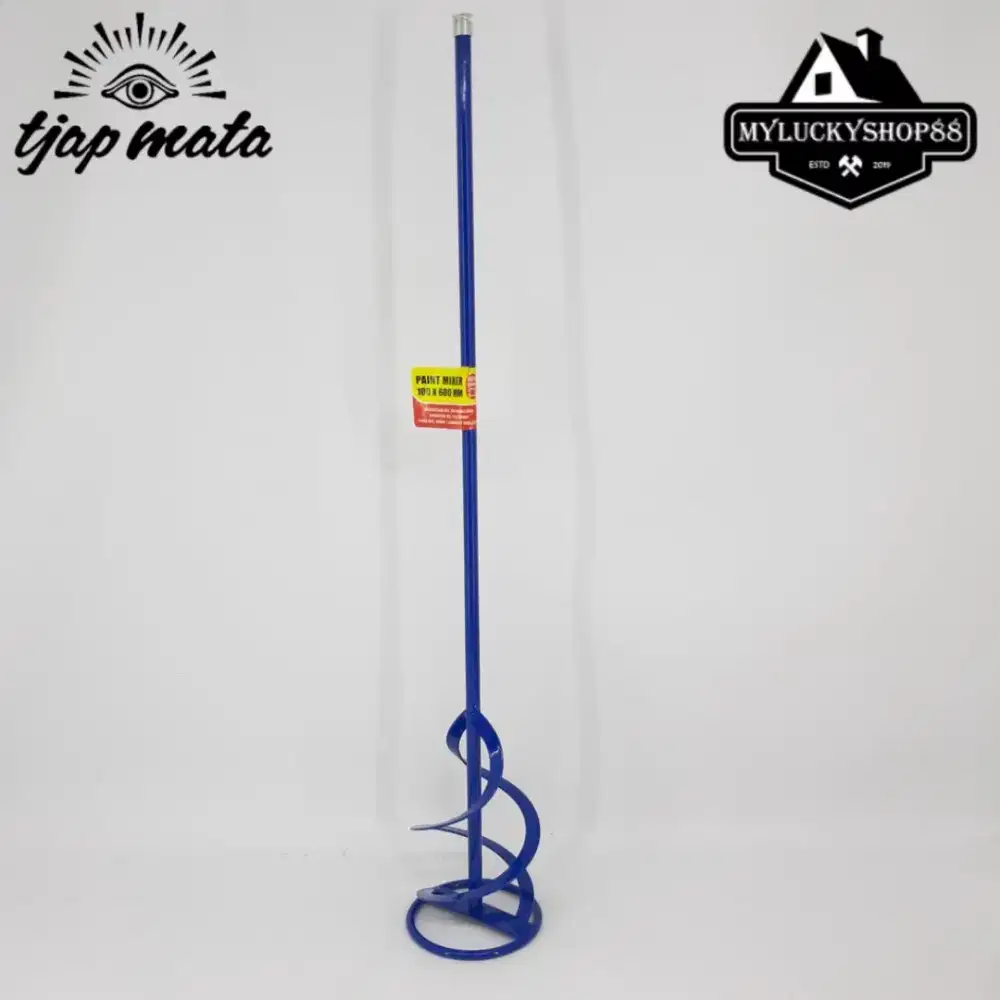 Stick tongkat pengaduk adonan cat semen kue SDS Plus adukan 100x600mm