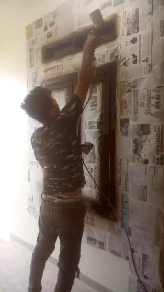 Jasa renovasi rumah, cat politur, cat duco,  cat melamine