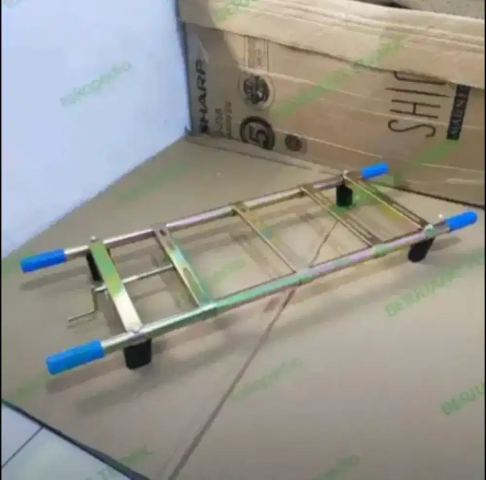 Rangka mesin cuci steam motor mobil