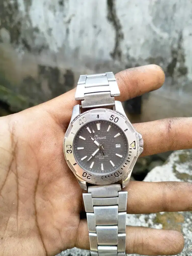 Jam tangan Daiwa Date just