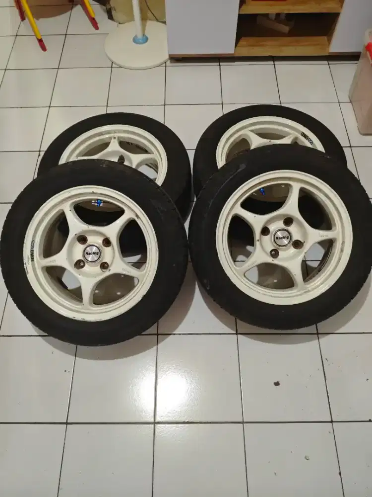 ENKEI Tulang RP01 4x114 MADE IN JAPAN Plus BAN Brigstone