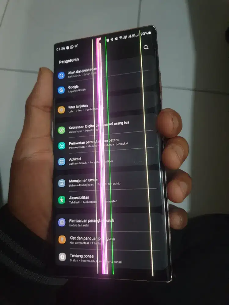 Lcd samsung note 20 ultra