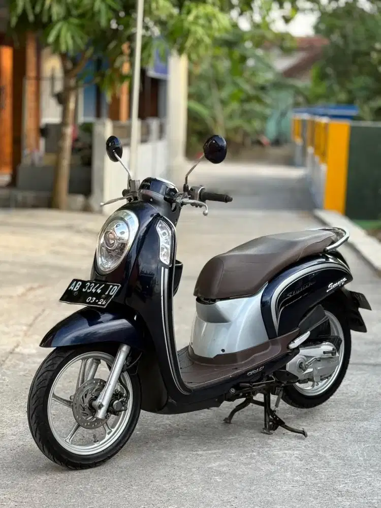 Honda scoopy 2016 plat ab pajk on