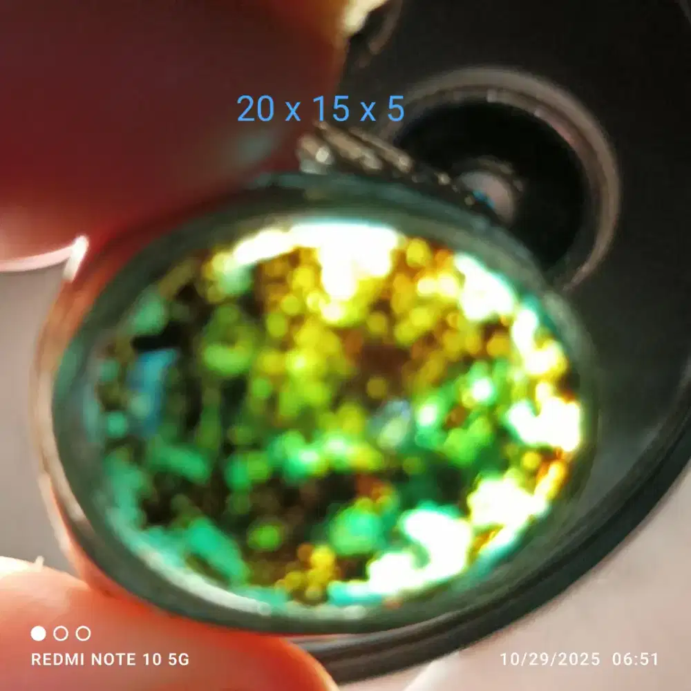 Jual bacan 20 x 15 x 5 ring alpaka